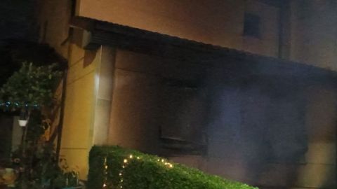 Incendio urbano en Ribera de Arriba