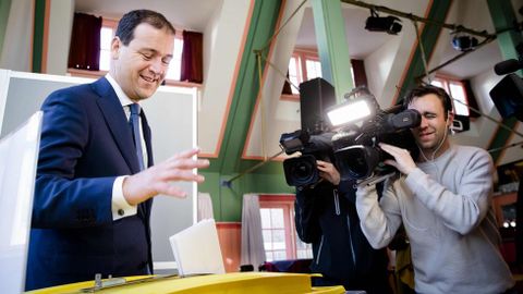 El l�der de los laboristas del Partido del Trabajo (PvdA), Lodewijk Asscher.