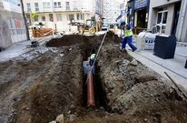 Las obras del Plan E (en imagen de archivo) contribuyeron a aumentar el endeudamiento.