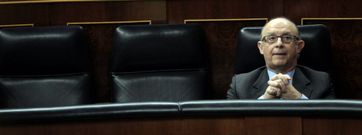 Montoro, durante una sesi�n en el Congreso. 