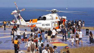 Salvamento Mar�timo mostr� a coru�eses y visitantes el Helimer 223 en A Coru�a, en una jornada de puertas abiertas el 6 de agosto del 2026.