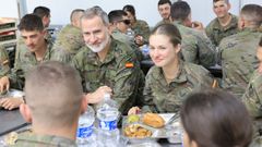 Visita sorpresa de Felipe VI a la princesa Leonor