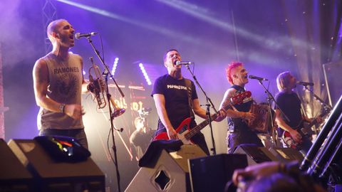 Imagen de archivo de un concierto de Boikot en Galicia