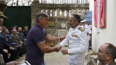 El acto sirvió también para reconocer la labor de reservistas, trabajadores y colaboradores