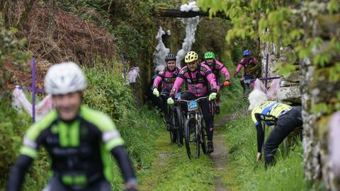 La marcha cicloturista era de ritmo libre por un circuito sealizado.