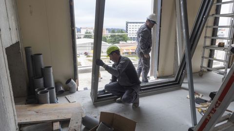 La construcci�n vive actualmente una �poca de aumento�de trabajadores y de salarios
