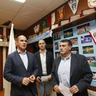 Antonio Quinteiro, Pedro Quinteiro y Javier Garc�a. 