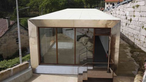 Nuevo local social en Cacheiro, en la parroquia pontevedresa de A Canicouva