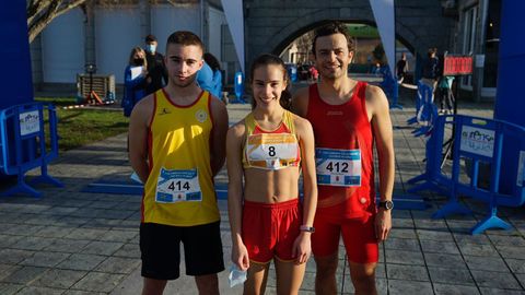 Carreras de San Silvestre en Ourense.La prueba de Castrelo de Mio es la decana de las que se celebran en la provincia en esa fecha