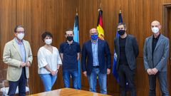 Reuni�n da Academia e a Deputaci�n