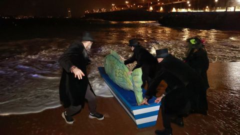 Entierro de la sardina en A Coru�a