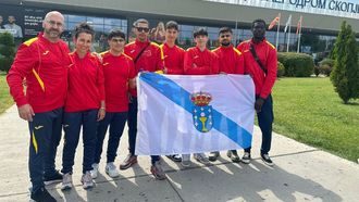 Imagen de la Expedicin ourensana en Macedonia del Norte