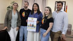 Un momento da presentaci�n das xornadas na Casa Consistorial de Meis