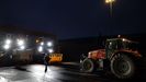 Ganaderos franceses han cortado las carreteras para protestar por el vaciado sanitario de las�granjas positivas en dermatosis