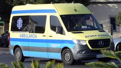 Imagen de archivo de una ambulancia.
