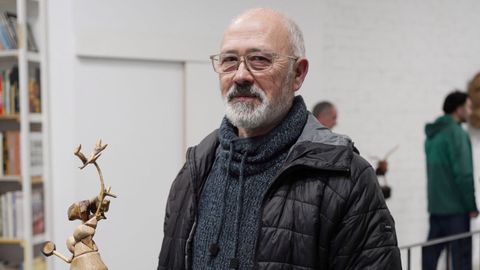 Jes�s Costa presenta  A matriz estranxeira , en la Galer�a Dod� Dad� de Ourense.