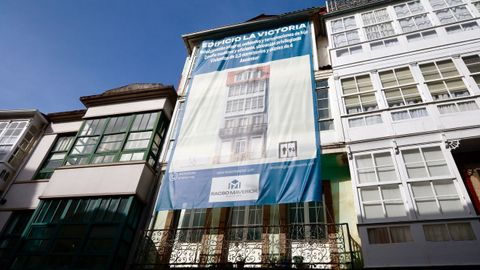 En la imagen, el bautizado como Edificio La Victoria, en el 22 de la calle San Francisco