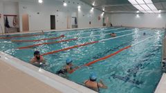 Piscina municipal de Bueu, ubicada en As Lagoas