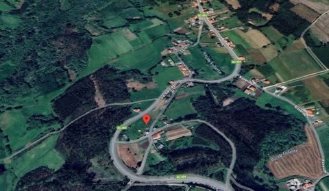 El temblor se produjo en la zona marcada de rojo, en A Costa, muy cerca del casco urbano de Zas