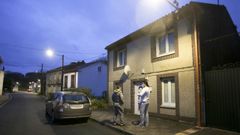 Vivienda en O Seixo, en Mugardos, donde apareci� el cuerpo