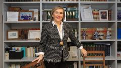 Mar�a del Carmen Gonz�lez Ferro, en su despacho.