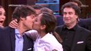 El beso de Tamara Falc a Jordi Cruz tras ganar MasterChef Celebrity