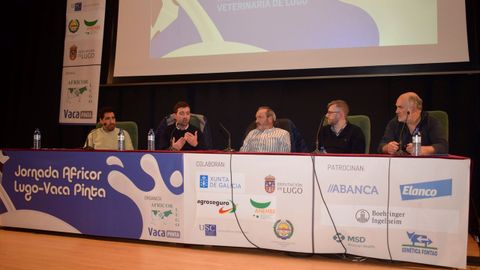 Jornadas de Africor Lugo y de  Vaca Pinta  en el auditorio de la Facultade de Veterinaria de Lugo