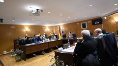 Foto de archivo del pleno de Sarria