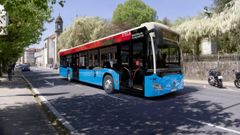 Recreaci�n de la imagen que tendr� la flota del transporte urbano con el nuevo contrato.