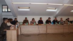 Imagen de archivo de un pleno municipal de Bri�n