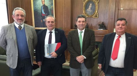 Javier Nodar, Ram�n Prendes, Jos� Manuel Holgado y Guillermo Freire