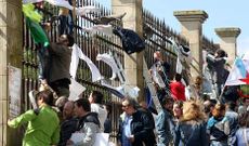 El metraje realizado por Xos� Bocixa recoge la acci�n impulsada por un grupo de artistas.