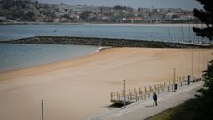 La playa de Oza, en una imagen de abril del 2022