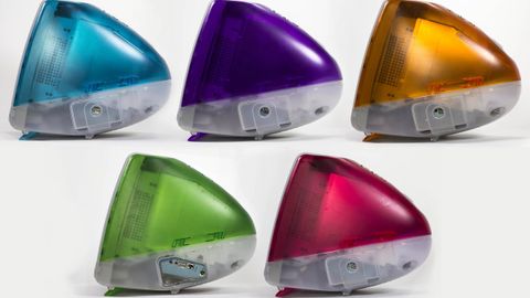1998. Con su carcasa de colores transl�cida, el iMac G3 se diferenciaba de las mon�tonas torres de ordenadores Windows.