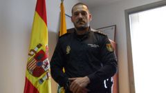 Luis Esteban, comisario de la Polic�a Nacional en Algeciras