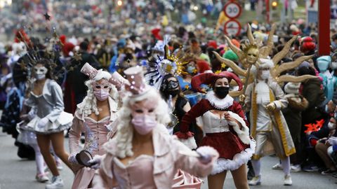 Desfile por las calles de Vigo