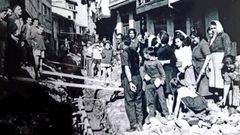 Obras que realizaron los vecinos en 1963 para urbanizar el tramo final de la calle