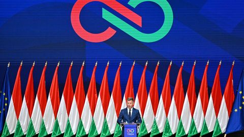 P�ter Magyar fue el ganador de las elecciones en Hungr�a 