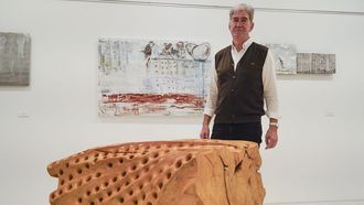 Xos� Espona presenta su obra en el Espazo de Arte de Roberto Verino