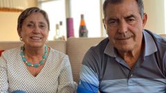 Marisa Rodrguez y Manuel Enrique Moro, en su confinamiento en Buenos Aires