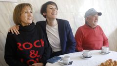 El BNG se afianz� como segunda fuerza en las elecciones del 18F. Pese a tener m�s del doble de esca�os que el PSdeG, Ana Pont�n no logr� la proeza de alcanzar la victoria. En la imagen, en la casa familiar en Chorente, con sus padres Aurita y Luis durante la campa�a electoral. 02/02/2024