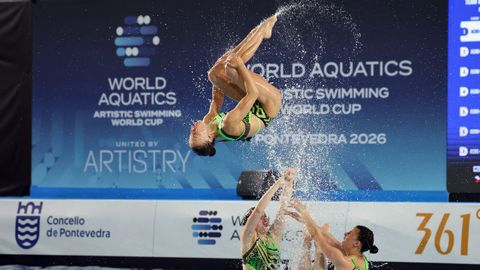 Campeonato del mundo de nataci�n sincronizada en Pontevedra