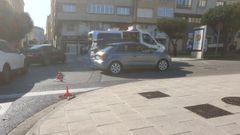 En el accidente huibo dos coches implicados