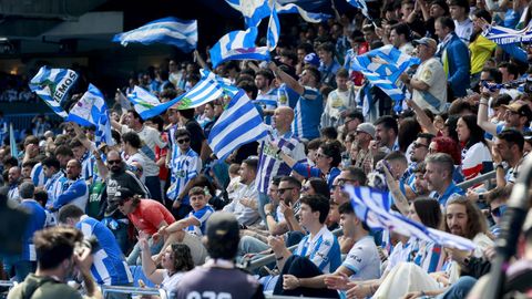 La afici&oacute;n del D&eacute;por en el duelo frente al Andorra en Riazor