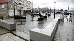 La plaza de O Curro de Portos�n es uno de los espacios habilitados para la celebraci�n de actos de campa�a.