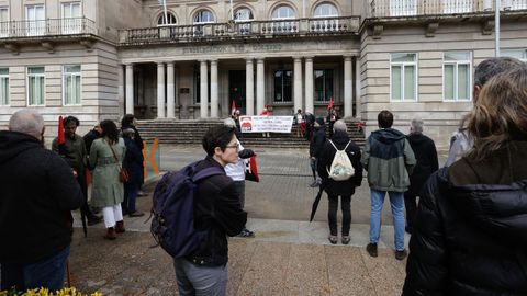 Manifestacin de la CGT en Pontevedra por el Primero de Mayo 