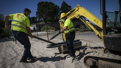 Las im�genes del primer d�a de la fase 2 de la desescala en Barbanza