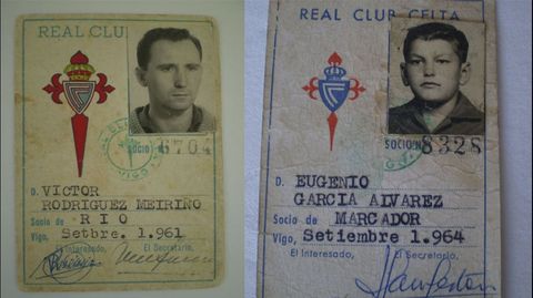 Carnets antiguos de algunos de los socios ms veteranos de Terra Celeste