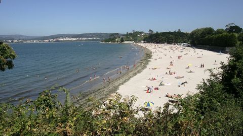 Playa de Gndarío, en Bergondo