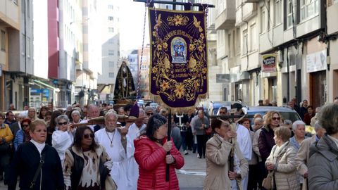 Viacrucis procesional de la parroquia de San Francisco Javier de A Coru�a